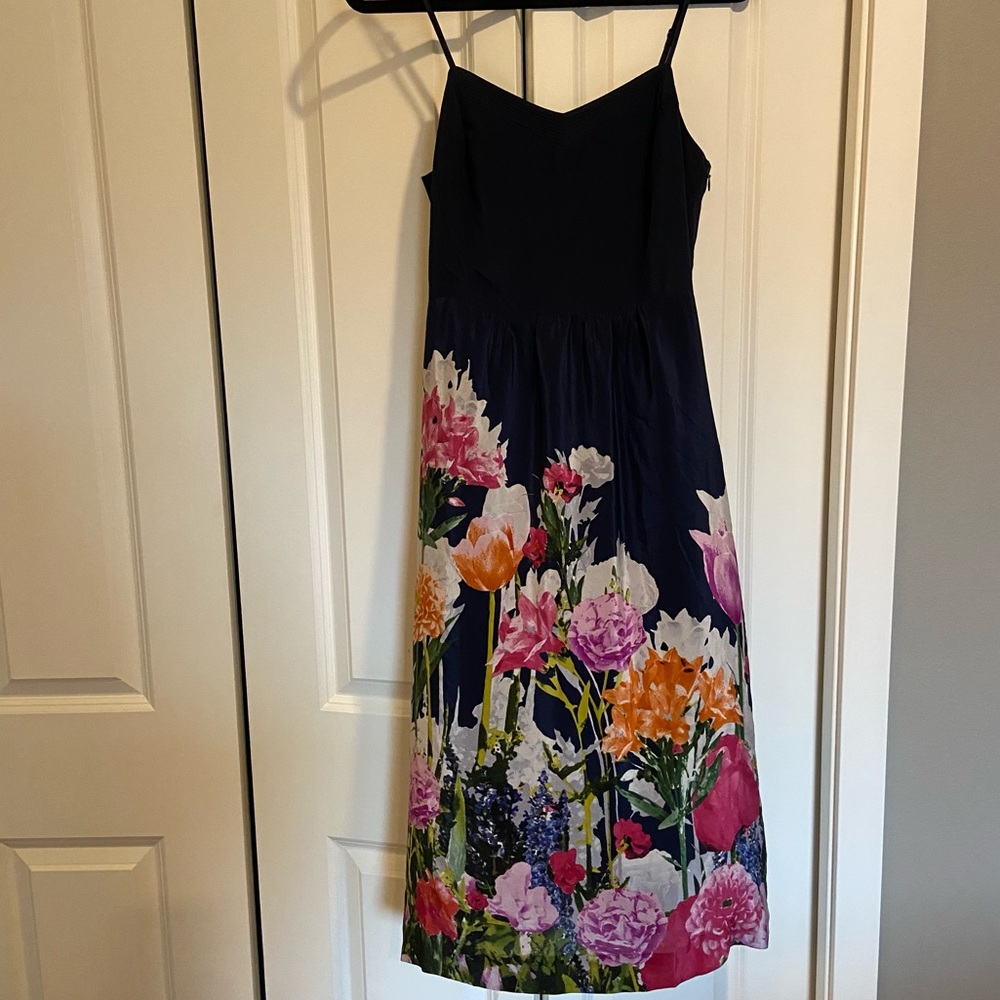 Anthropologie Moulinette Soeurs Silk Sundress